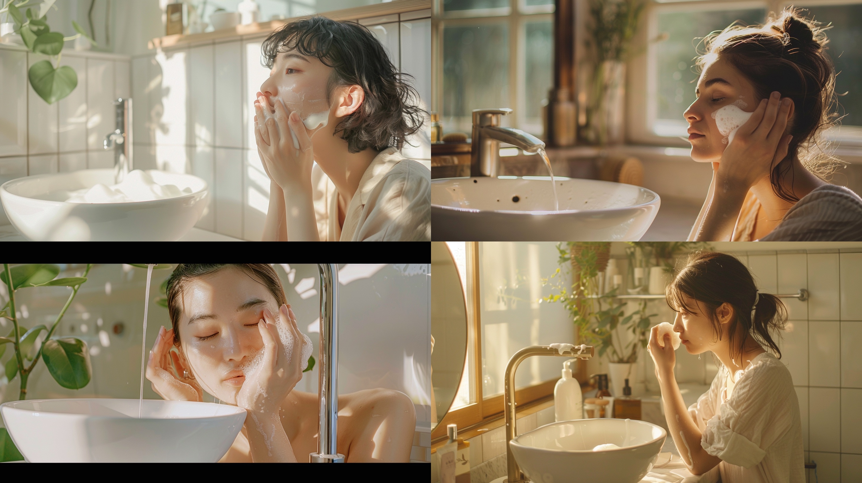 40代の正しい洗顔・クレンジング方法