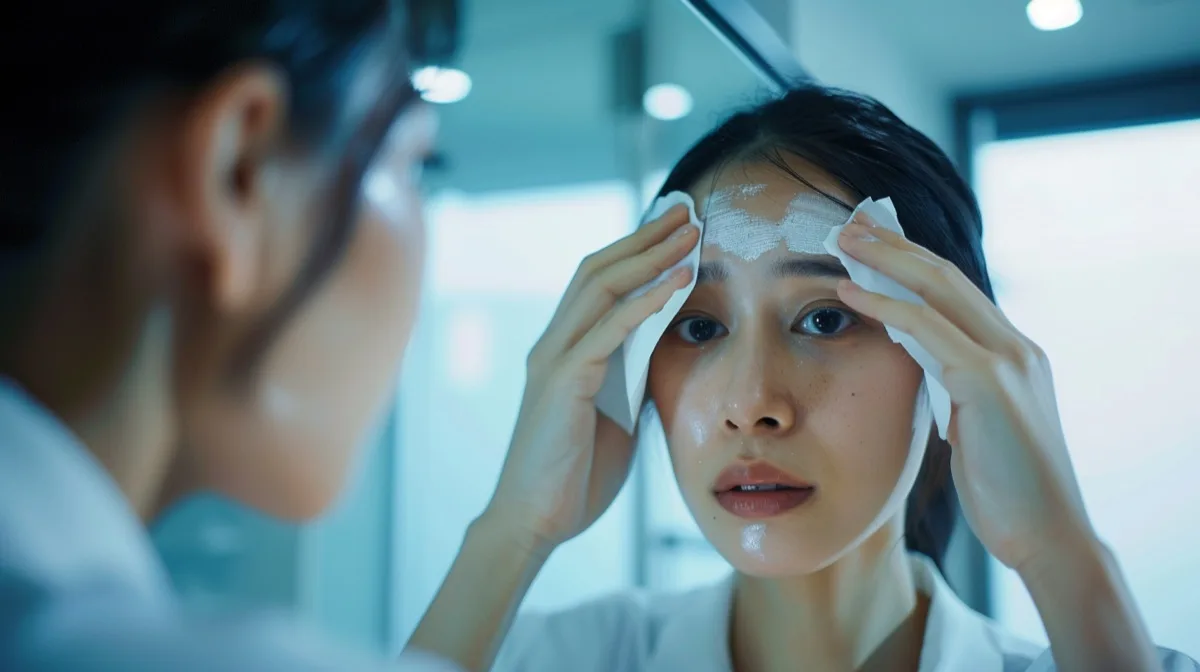 顔のテカリが気になる40代へ｜皮脂を「取る」ほどテカる悪循環の止め方
